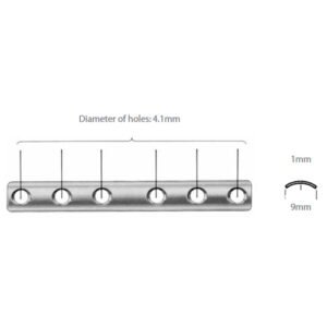 One Third Tubular Plate