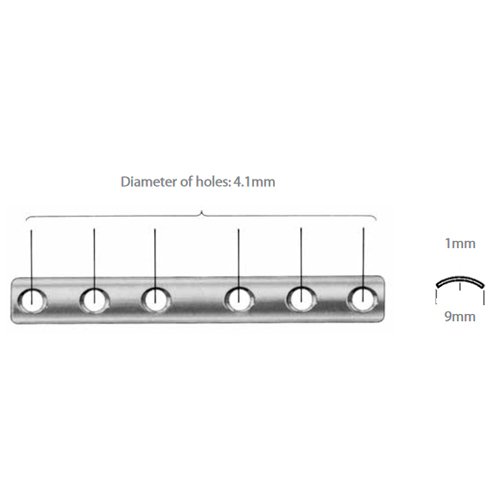 One Third Tubular Plate
